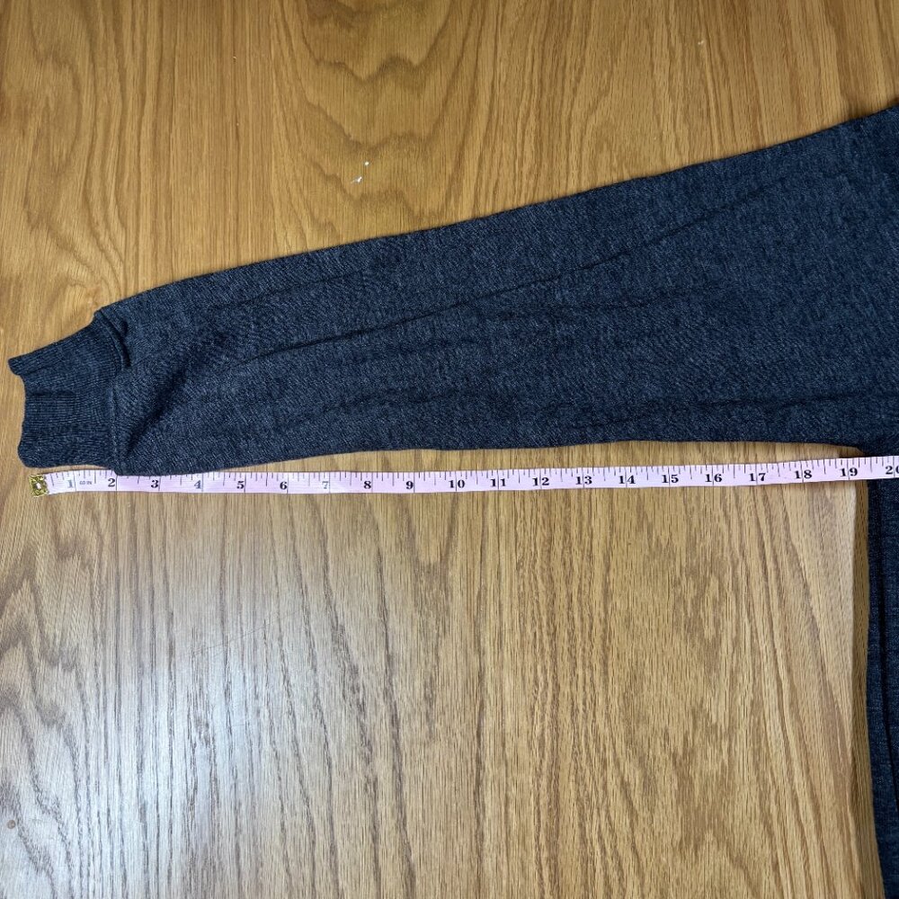 Charlie Hustle Vintage Raglan Sweatshirt Dark Heather‎ made is USA  – Size M - Picture 8 of 8